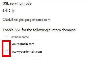 GCP enable ssl