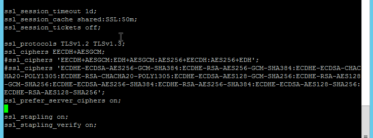 NGINX OCSP Stapling Config