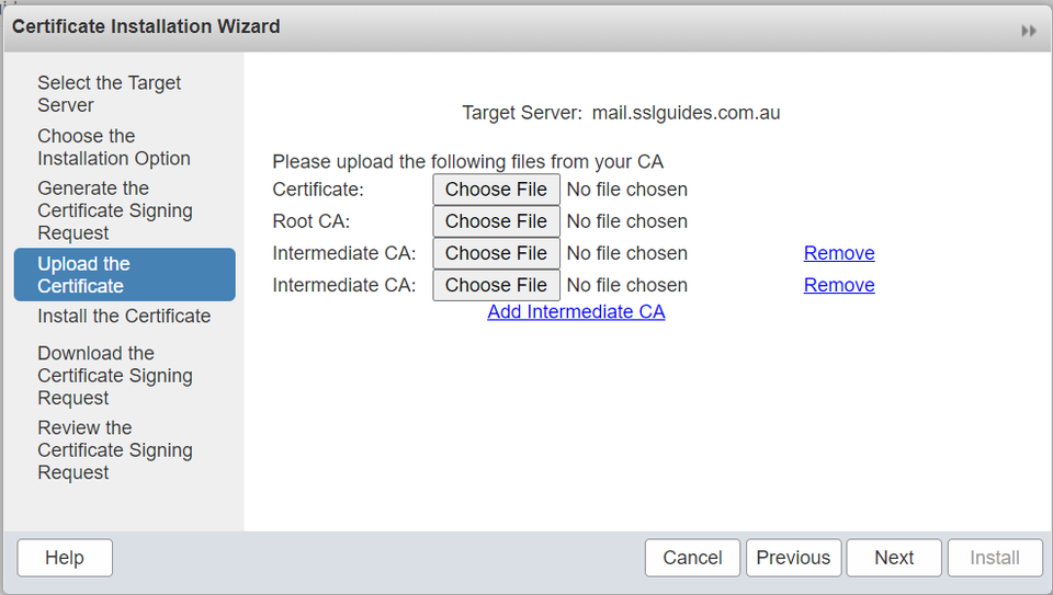 zimbra-upload-certificates