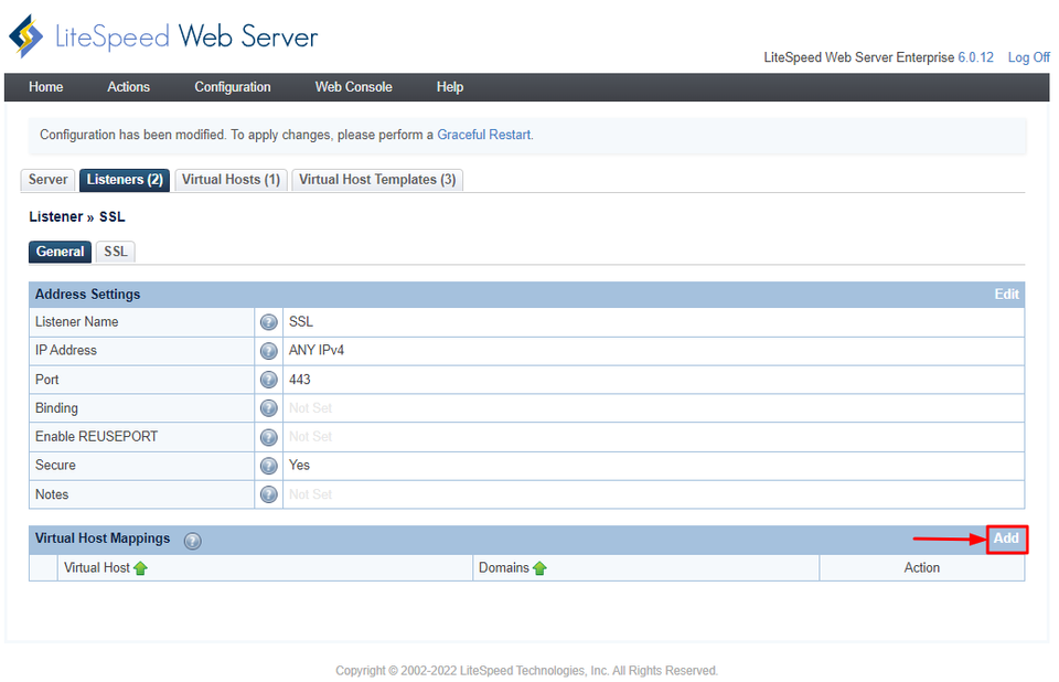 Virtual Host Mapping